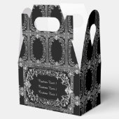 Silber-Frame-Gable Geschenkschachtel (Geöffnet)