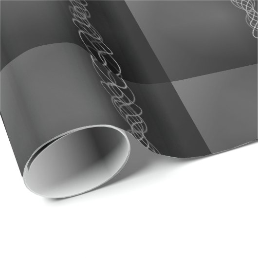 Silber Geschenkpapier (Rolleneckpunkt)