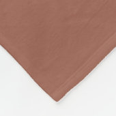 Silber-Glitter-Sparkle-Drip-Roségold-Monogramm Fleecedecke (Ecke)