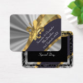 Silber, Gold Gastgeschenk Hochzeit danke (Schreibtisch)