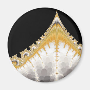 Silber-Gold-Vulkan-Magnet Magnet
