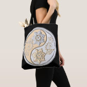 Silber & Gold Yin Yang Tasche (Von Nahem)