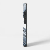 Silber-Grau-Metall-Handyhülle iPhone Hülle (Linke Seite)