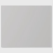 Silber-/Grauwackelpapier Geschenkpapier (Flach)