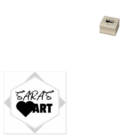 Silber-Gummi-Briefmarke mit Ihrem Logo Gummistempel (Stempel)