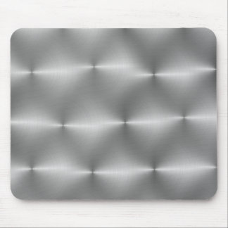 Silber handbrushed mousepad