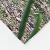 SILBER-HINTERER GORILLA FLEECEDECKE (Ecke)