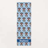 Silber-Java-Spatz Yogamatte (Vorderseite)