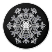 Silber Keramikknauf (Vorderseite)