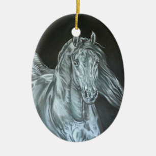Silber Keramikornament