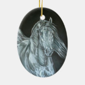 Silber Keramikornament (Hinten)