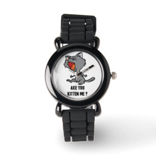 Silber - Kinderschau Armbanduhr