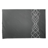 Silber Kissenbezug (Vorderseite-Rechts)