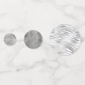 Silber Konfetti (Vorderseiten)