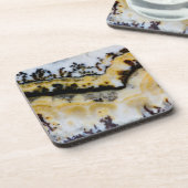 Silber Lace Onyx Getränkeuntersetzer (Linke Seite)