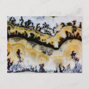 Silber-Lace-Onyx Postkarte