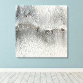 Silber Leinwanddruck (Insitu (Holzboden))