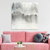 Silber Leinwanddruck (Insitu (Wohnzimmer))
