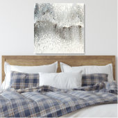 Silber Leinwanddruck (Insitu (Schlafzimmer))