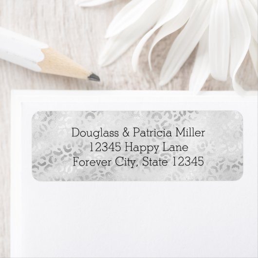 Silber Leopard Print (Insitu)