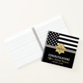 Silber-Linie für Korrekturreferenten Notizblock (Innenseite)