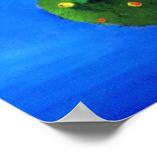 Silber Lining over the Orange Tree 2012 Poster (Ecke)