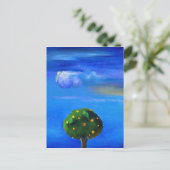 Silber Lining over the Orange Tree 2012 Postkarte (Stehend Vorderseite)