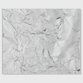 Silber-Metallfolie zerkleinert elegantes chisches  Geschenkpapier (Flach)