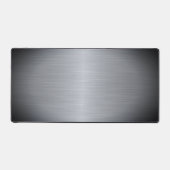 Silber-Metallic Schreibtischunterlage (Vorderseite)