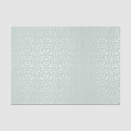 Silber, Minze, Damasken, viktorianisch, Vintag, el Seidenpapier