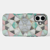 silber mit einem Hauch von Rosa Case-Mate iPhone Hülle (Rückseite (Horizontal))