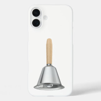 Silber mit Holzgriff iPhone 16 Plus Hülle