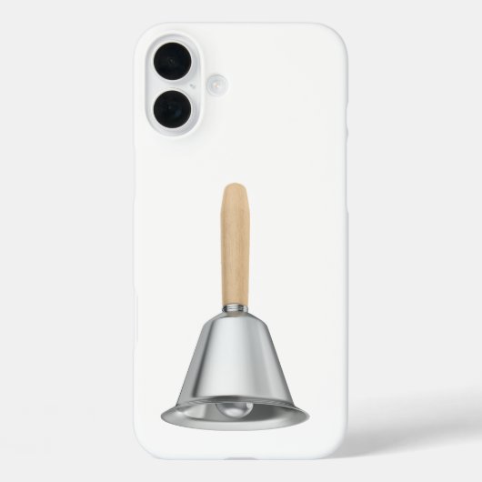 Silber mit Holzgriff Case-Mate iPhone Hülle (Rückseite)