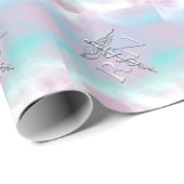 Silber mögen RNcaduceus-medizinische Mutter-Perle Geschenkpapier (Rolleneckpunkt)