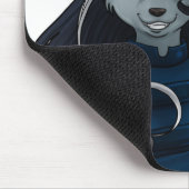 Silber Mousepad (Ecke)