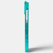 Silber Musiknoten OtterBox iPhone Gehäuse Case-Mate iPhone Hülle (Rückseite / Links)