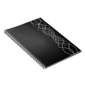 Silber Notizblock (Rechte Seite)