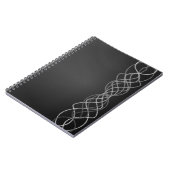 Silber Notizblock (Linke Seite)