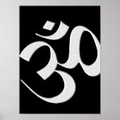 Silber Om  Poster (Vorne)