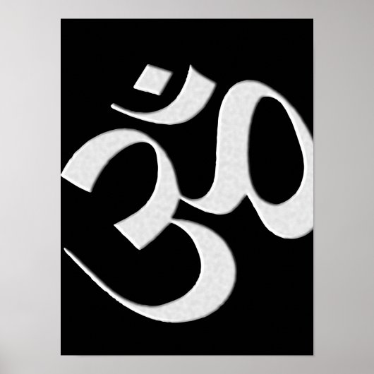 Silber Om Poster (Vorne)