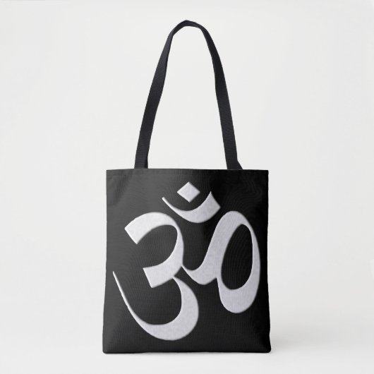 Silber Om Tasche (Vorderseite)