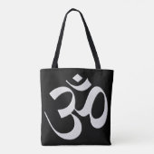 Silber Om Tasche (Rückseite)