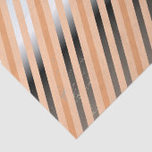 Silber, Pfirsich, korallendiagonales Strickpapier Seidenpapier (Ausschnitt)