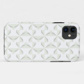 Silber Pinwheels Case-Mate iPhone Hülle (Rückseite (Horizontal))