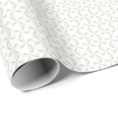 Silber Pinwheels Geschenkpapier (Rolleneckpunkt)
