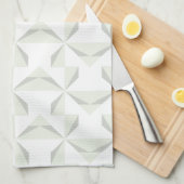 Silber Pinwheels Geschirrtuch (Viertel Falte)