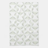 Silber Pinwheels Geschirrtuch (Vertikal)