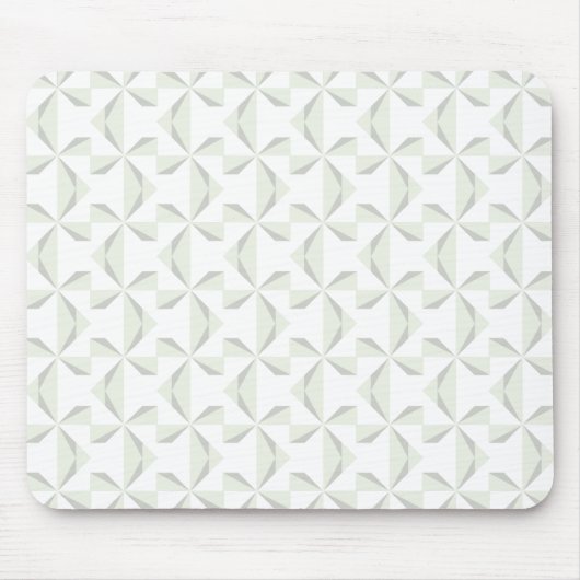 Silber Pinwheels Mousepad (Vorne)