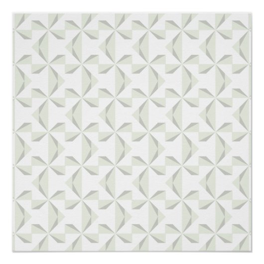 Silber Pinwheels Poster (Vorderseite)