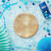 Silber, Polkapunkt, Gold, trendy, girly, niedlich, Pappteller (Party)